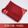 Almohada cervical de ajenjo combinación de almohada cuadrada unida inflable calefacción eléctrica ajustable desmontable almohada doméstica para el cuello de adulto