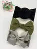 Venta caliente banda para el pelo de bebé lazo de nailon accesorios para el pelo de niños calcetines de bola súper suaves juego de tocado ancho Venta al por mayor