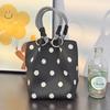 Bolso Premium, Bolso Tote Portátil para el Trabajo y Salidas, Bolso Tejido de Gran Capacidad, Bolso Cuadrado Pequeño para Viajes Diarios, Bolsa de Almacenamiento