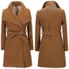 Otoño e Invierno Nuevo Amazon Ropa Exterior de Lana para Mujer Longitud Media Estación Europea Ropa Exterior de Lana Otoño e Invierno Ebay Envío Directo