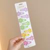 Pasador de Estrella de Colores Celebridad de Internet Femenina 2023 Nuevo Clip para Flequillo Lateral Tocado Tarjeta para Cabello Roto de Niños Bebé