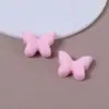 Minimalista Versátil Colorido Felpa Mariposa Accesorio para el Cabello Diadema Pendiente Parche DIY Accesorios para Joyería Venta al por Mayor