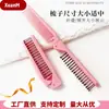 Peine Plegable de Plástico, Compacto y Portátil, Ideal para Viajes, Especialmente Diseñado para Niñas Jóvenes, Peine Masajeador de Doble Propósito, Suministro Directo de Fábrica, Cuidado del Cabello