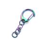 Hebilla pequeña de aleación de zinc de colores en forma de C + ocho hebillas grandes de 31 mm en forma de D con hebilla giratoria de 8 hebillas, ferretería para peluches