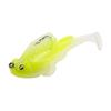 Luya isca de silicone de dez cores Soft Bait mini T-tail peixe de chumbo 6cm8g anti-fundo de salto de peixe bico de peixe isca falsa