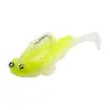 Isca Luya Dez Cores Mini Silicone Macia Peixe Saltitante 6cm8g Anti-Enrosco Fundo Cauda em T Isca para Pesca em Água Doce Marisca Equipamento de Pesca