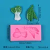 Múltiplos Tipos de Formas de Silicone de Frutas e Legumes para Brinquedos de Comida Realistas, Chocolate, Resina e Formas para Assar Bolo