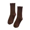 Calcetines plisados para mujer, calcetines tobilleros plisados lindos, calcetines ligeros de algodón, calcetines invisibles casuales, calcetines de algodón de punto transpirables y frescos
