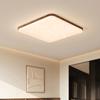 [Selección Estricta] Paquete Completo para Toda la Casa Combinación Lámpara de Sala de Estar Estilo Antiguo Medio Madera de Nogal Lámpara de Techo Espectro Completo Protección Ocular Candelabro
