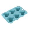 Molde de silicona para pasteles en forma de corazón, molde para muffins de silicona, molde para pudín de gelatina hecho a mano, herramientas para hornear en el horno.