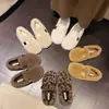 Zapatos de algodón elegantes para otoño e invierno 2026, mocasines sin cordones, zapatos de algodón de talla pequeña a la moda, nuevo diseño todo incluido