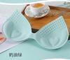 Ropa de Yoga Más Vendida Almohadilla de Pecho Copa Gota de Agua de Una Pieza Sujetador Deportivo de Espalda Inserto Almohadilla de Sujetador Removible de Repuesto