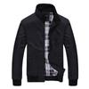 Chaqueta de hombre primavera y otoño estilo coreano casual cuello alto chaqueta uniforme de béisbol para hombre ropa de trabajo transfronteriza chaqueta juvenil moda