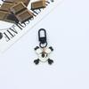 Chaveiro de Liga Metálica DIY do Mickey Mouse de Halloween Cabeça de Abóbora Engraçada Pingente de Bolsa da Minnie Pingente Presentes