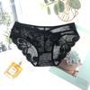 [Personalizado] Popular Ropa Interior Femenina de Encaje Elástico Correas Finas con Aberturas Cubre Cadera Transpirable y Cómoda Ropa Interior para Mujer