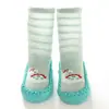 Calcetines de Verano de Animales de Malla con Suela de Cuero para Niños Calcetines de Piso para Niños Calcetines para Bebé y Niño Pequeño Zapatos para Bebé y Niño Pequeño Calcetines Antideslizantes con Puntos de Pegamento