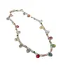 Collar Largo con Piedras Irregulares y Perlas para Mujer Estilo Étnico Bohemio Cadena para Clavícula de Lujo Ligero Exquisita de Moda