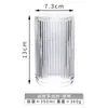 Tubo de Bastoncillos de Algodón Transfronterizo Taza de Enjuague Bucal para Hotel B&B Vaso para Cepillo de Dientes Vaso Transparente para Beber en Casa Vaso para Whisky