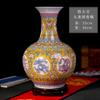 Jarrón de cerámica Jingdezhen, jarrón grande de suelo chino, arreglo floral, decoración moderna para sala de estar de hotel, decoración de mueble de TV