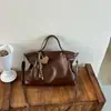Bolso vintage de gran capacidad de alta gama transfronterizo para mujer, nuevo bolso cruzado de moda versátil 2026, bolso de mano tipo tote