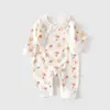 Mameluco para Recién Nacido, Traje de Mariposa para Bebé, Traje de Monje de Algodón Puro para Primavera y Otoño, Traje para Gatear, Ropa Interior para Bebé