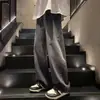 Pantalones vaqueros de estilo americano para el día a día con lavado degradado, nueva colección primavera/otoño, corte holgado, aspecto desgastado, elegantes y geniales, de pierna recta y ancha, venta al por mayor