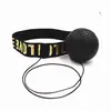 Pelota de Reacción de Boxeo Montada en la Cabeza para Adultos y Niños, Pelota Rápida de Entrenamiento de Pelea, Pelota Antiestrés, Pelota Elástica, Entretenimiento en Casa