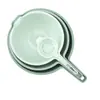 Cuenco de plástico para mezclar harina, ensalada, juego de cuatro piezas, para cocina doméstica, para lavar verduras, para cocinar, para mezclar verduras, utensilios de cocina