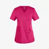 Roupa de Isolamento Cirúrgico Transfronteiriça Conjunto de Uniformes de Enfermeiro Hospitalar Odontológico Uniforme de Trabalho Scrub