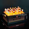 Bar LED Balde de gelo luminoso material de ferro criativo 24 moldura de cerveja comercial noite KTV balde de gelo gelado champanhe