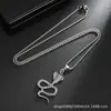 Joyería Transfronteriza Nuevo Modelo Collar de Cobra Punk Metal Animal 2026 Año Nuevo Chino del Serpiente Colgante Collar