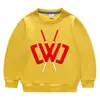 Chad Wild Cay Primavera y Otoño Ropa Nueva Coreana para Niños Sudadera de Manga Larga de Algodón para Niño Top para Bebé