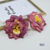 Flor de Rosa Colorida Cabeza de Rosa Artificial Sombrero de Graduación Kit de Materiales para Hacer Manualidades Pared de Flores Arreglo Floral Accesorios para Cajas de Regalo