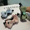 Nuevo Pasador de Pelo Dulce Estilo Coreano con Lazo de Moda, Pin de Plátano, Alto Atractivo Estético, Pasador para Recogido en la Parte Trasera de la Cabeza, Accesorio para el Cabello Pinza de Tiburón