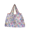Nova Bolsa de Armazenamento de Nylon Cartoon Mickey Grande Capacidade Espessa para Viagem Supermercado Bolsa de Ombro Portátil para Compras Atacado