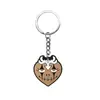 Chaveiro Personalizado de Caveira Borracha Macia de PVC Desenho Animado Chaveiro de Halloween Pingente de Bolsa Atacado Transfronteiriço em Estoque