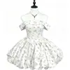 Vestido corto de hombros descubiertos para figuras petite, diseño floral, nuevo modelo 2026, adecuado para fiestas de cumpleaños y banquetes