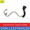 Aplicável a BMW Série 1 Série 3 Série 4 Série 5 Série 7 X3 tubo de resfriamento turbo tubo de resfriamento OE11537643226