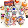 Tarjeta de Paleta del Día del Niño con Dibujos Animados y Texto de Bendición Inspirador, Tarjeta de Felicitación con Palabras de Ánimo, Tarjeta Decorativa para Estudiantes, Exquisito Inserto