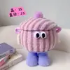 Monstruo Pequeño Peluche Cubo para Snacks y Abrazos Muñeco de Dibujos Animados para Niños Cubo para Abrazos Ramo de Snacks Bolsa de Regalo Cubo