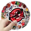 50 piezas pegatinas de graffiti de dibujos animados de rugby deportes decorativas transfronterizas para equipaje funda de teléfono pegatinas para cuaderno al por mayor