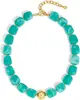 Collar de Bolas de Resina Transparente Arcoíris Estilo Nuevo Europeo y Americano Transfronterizo, Accesorio de Cuello Versátil de Moda para Mujer