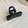 Pinza de Lazo Simple de Ámbar de Tamaño Mediano para el Cabello en la Parte Posterior de la Cabeza, Pinza de Tiburón, Pinza para el Cabello de Acrílico Mate de Alta Gama