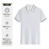 Camisa Polo de Solapa de Verano Ropa de Trabajo Publicidad Camisa Cultural Uniforme de Equipo Corporativo Empresarial Estampado de Logotipo Manga Corta Bordado Nuevo Estilo