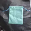 Bolsas de terciopelo con cordón en varios colores en stock, Venta de liquidación a pérdida para impulsar las ventas, Bolsas de terciopelo para empaque de regalos pequeños, Bolsas de terciopelo