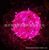 Lâmpada de bola de vime ao ar livre impermeável pendurado luzes da árvore festival de iluminação de projeto de rua lâmpada decorativa bola luminosa