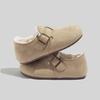 Zapatos Planos Birkenstock sin Cordones para Mujer, Moda Otoño 2026 Nuevo, Perezosos, Versátiles, Casuales, Ligeros, de Punta Redonda, Tenis de Moda