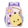 Mochilas Escolares Transfronterizas para Niños y Niñas, Linda Mochila de Bebé Nueva de Dibujos Animados de Abeja, Pequeña Mochila Infantil de Moda