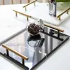 Placa Decorativa de Mármol Fabricante Auto-Producido y Vendido Sala de Estar Dormitorio Exhibición Bandeja de Muestras de Exhibición Placa Decorativa Suave para el Hogar