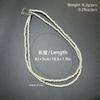 Collar de perlas de doble capa simple transfronterizo europeo y americano, gargantilla de cadena de clavícula de nicho francés de alta gama para mujer, venta al por mayor